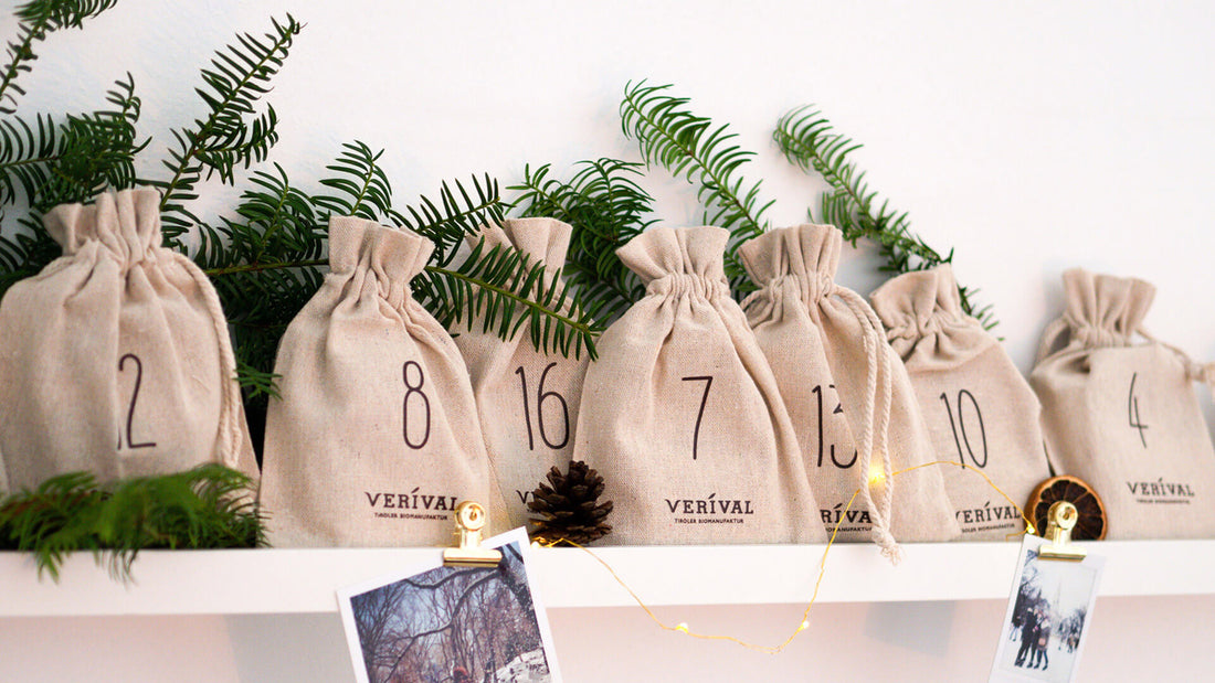 Adventskalender für Veganer - leckere, nachhaltige Überraschung zum Frühstück