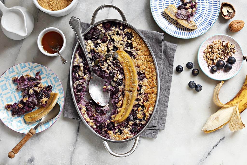 Baked Oats zum Frühstück