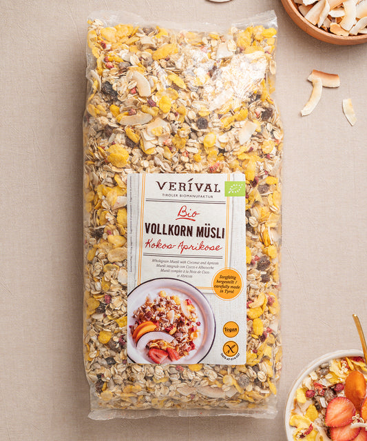 40073 - Kokos-Aprikose Vollkorn Müsli, 1400g